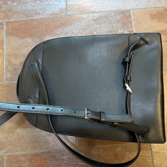 Kate Spade Black Backpack with Gold Details - Picture 5 of 6
